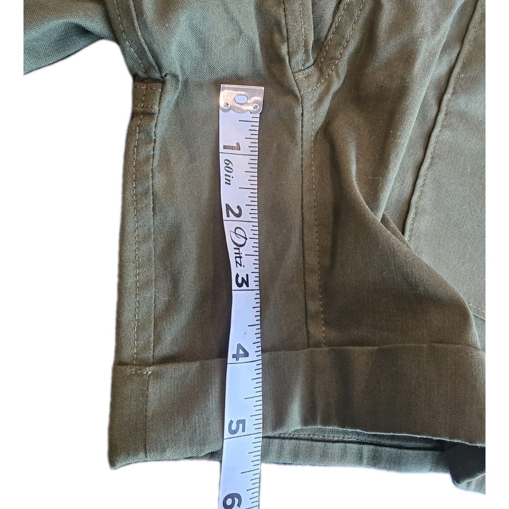 Mountain Hardwear Women's AP Utility Hiking Shorts Moss Green Size 10 Gorpcore - Picture 4 of 7